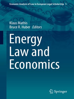 cover image of Energy Law and Economics